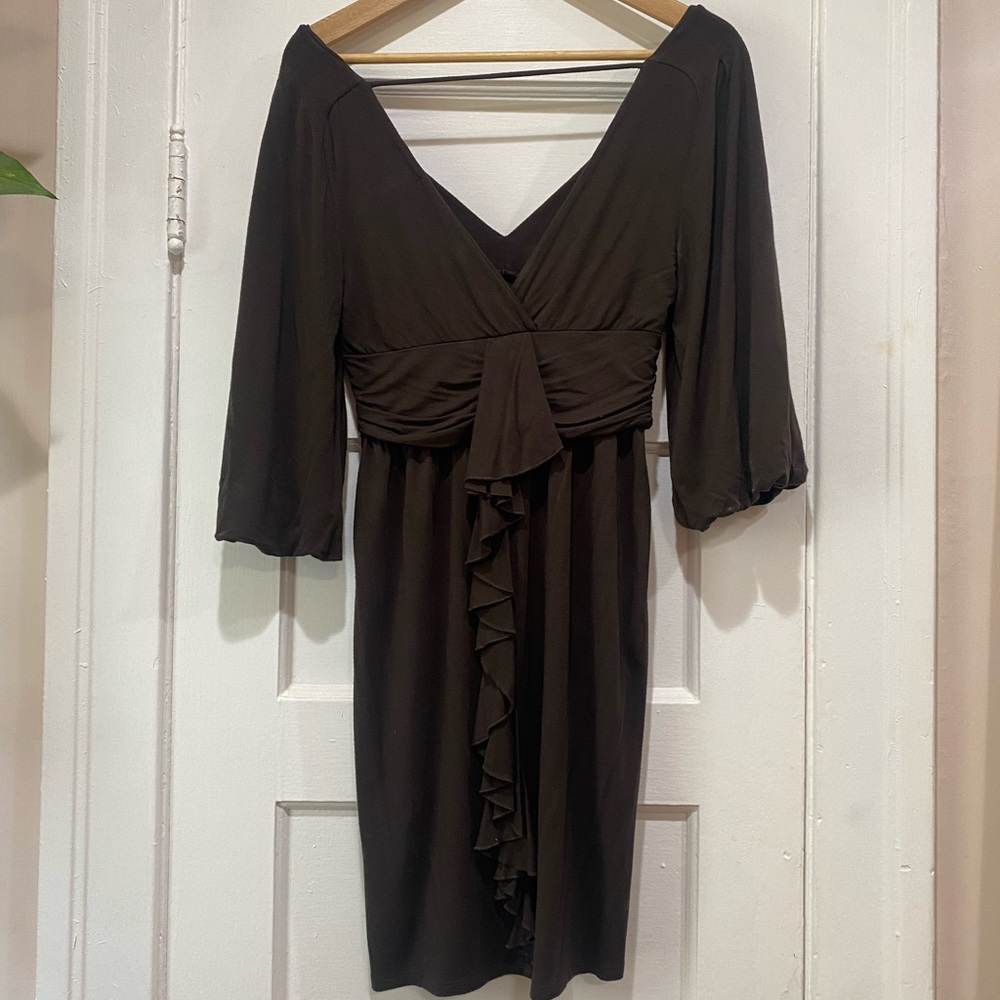 Brown ella moss dress